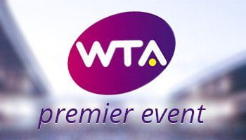 Das Logo der WTA Premier Turniere.